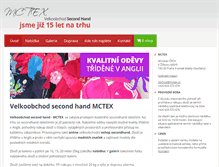 Tablet Screenshot of mctex.cz